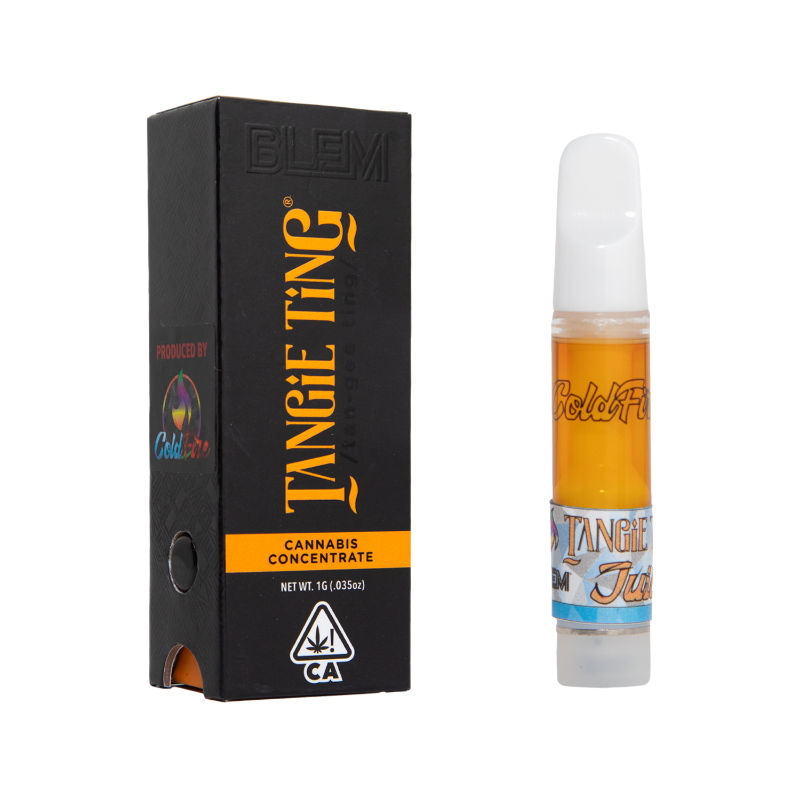 Tangie Ting by blem cart at Haven