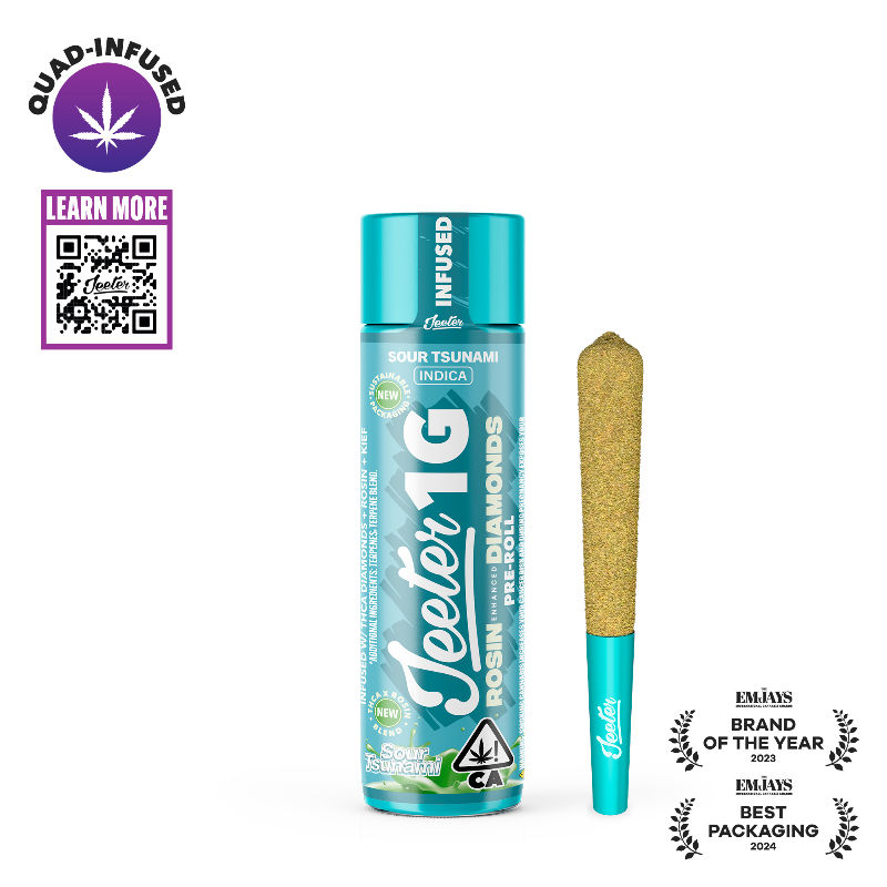 Sour Tsunami by jeeter preroll at Haven