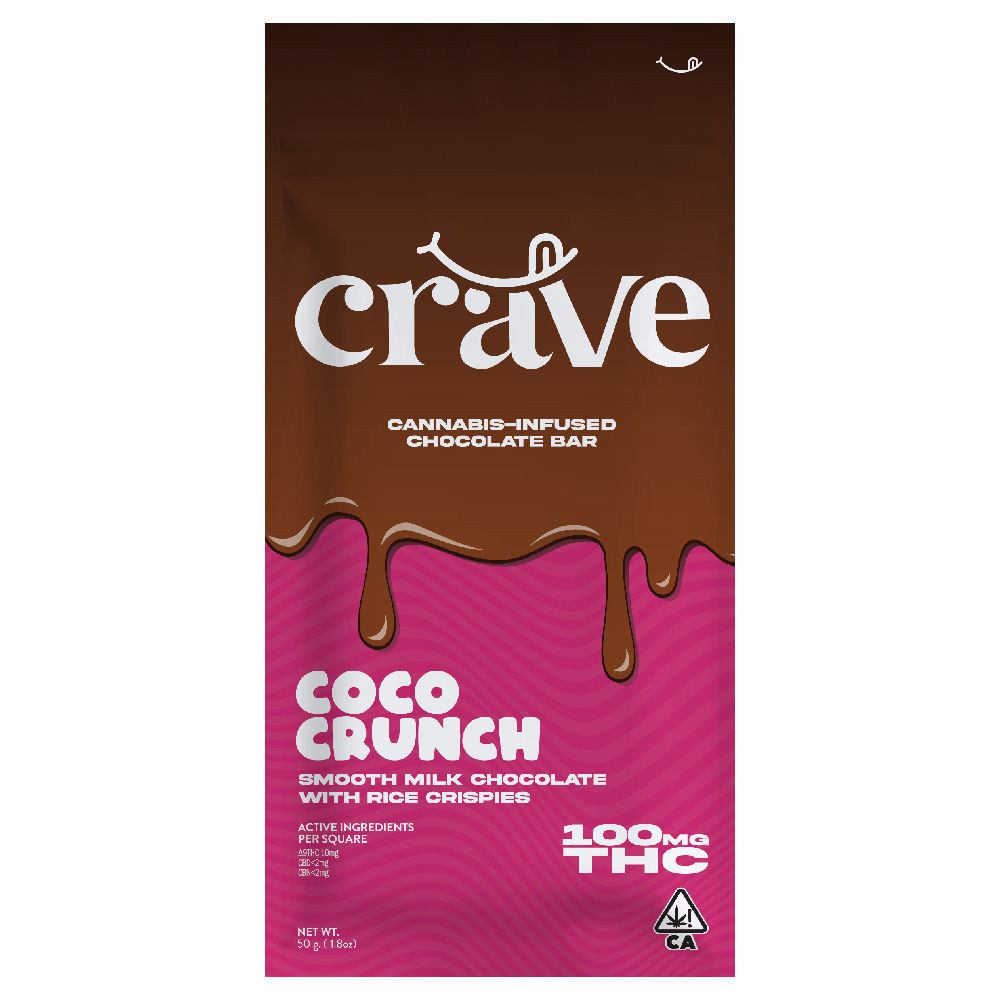 Coco Crunch Chocolate by crave edible at Haven