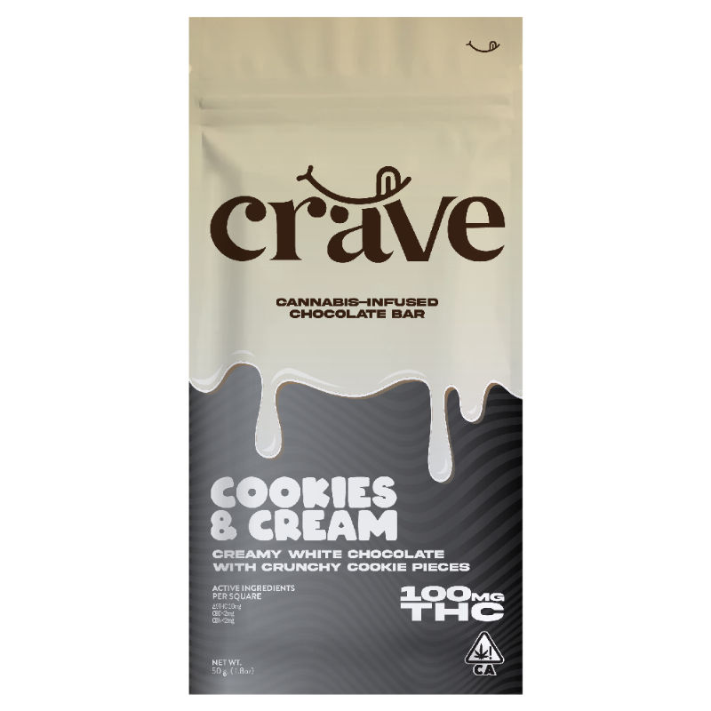 Cookies and Cream Chocolate by crave edible at Haven