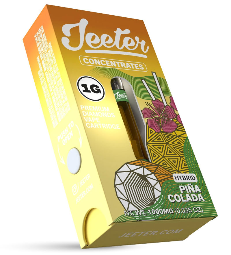Pina Colada Liquid Diamond by jeeter cart at Haven