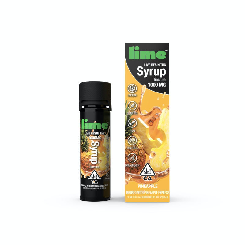 Pineapple Live Resin Syrup by lime edible at Haven