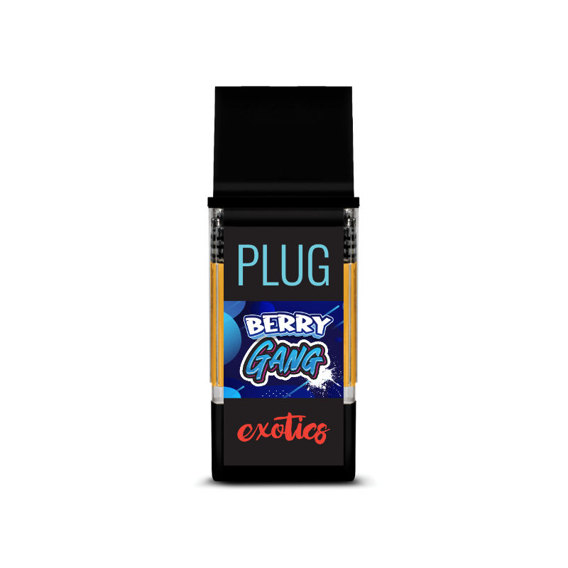 Exotics Berry Gang by plug play cart at Haven