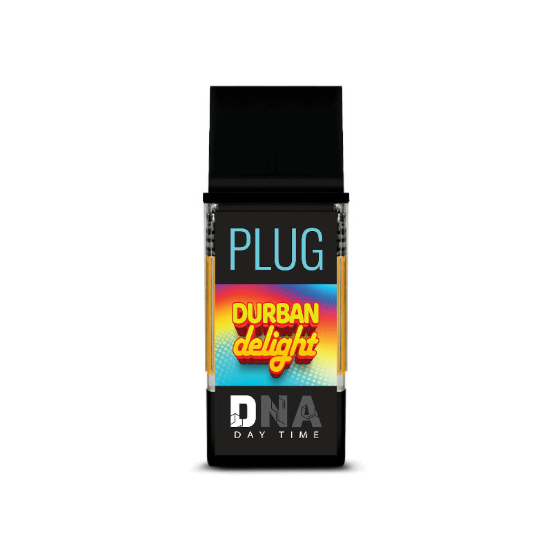 DNA Durban Delight by plug play cart at Haven
