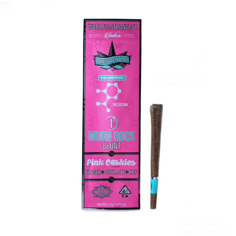 Pink Cookies THC Design by presidential preroll at Haven