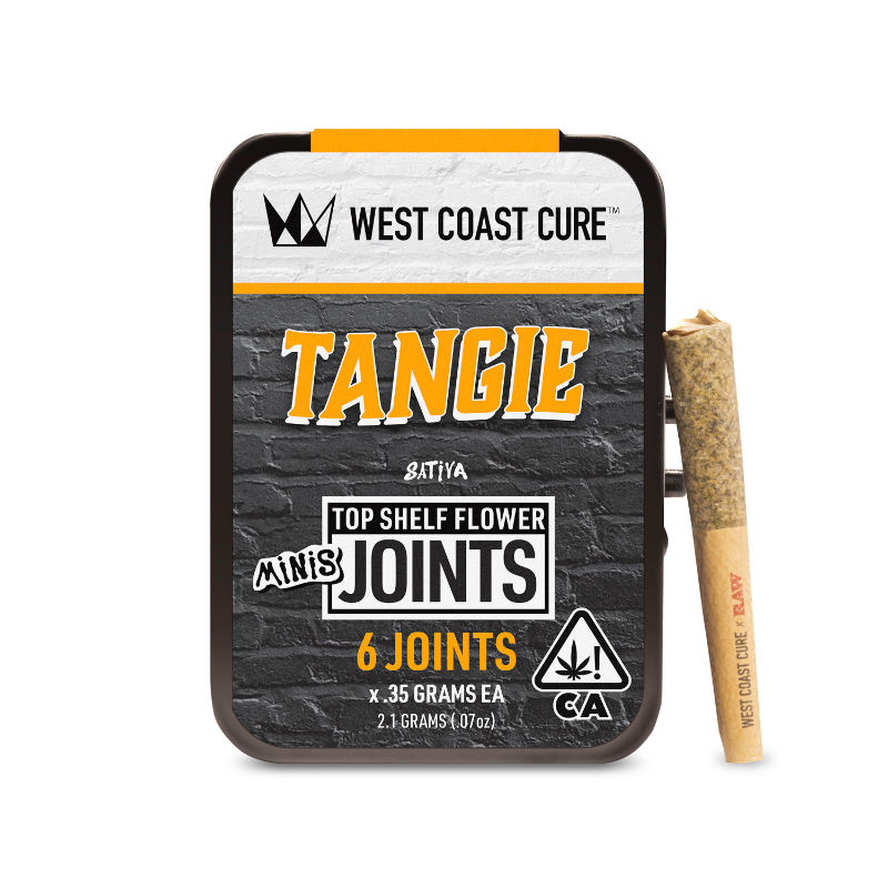 Tangie Mini 6pk by west coast cure preroll at Haven