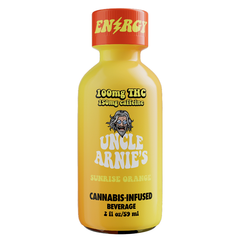 Sunrise Orange with Caffeine by uncle arnie's edible at Haven