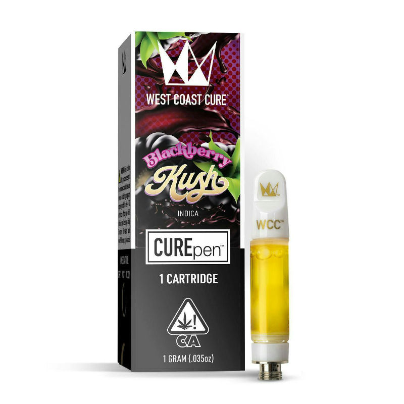 Blackberry Kush CUREpen by west coast cure cart at Haven