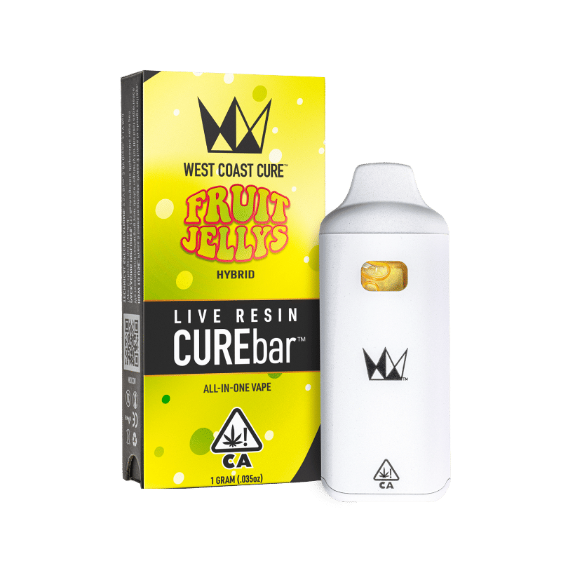 Fruit Jelly Live Resin CUREbar by west coast cure cart at Haven