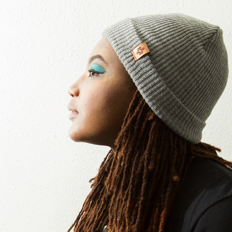Heather Grey Beanie by haven merch at Haven