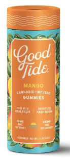 Mango Mellow Rosin by good tide edible at Haven