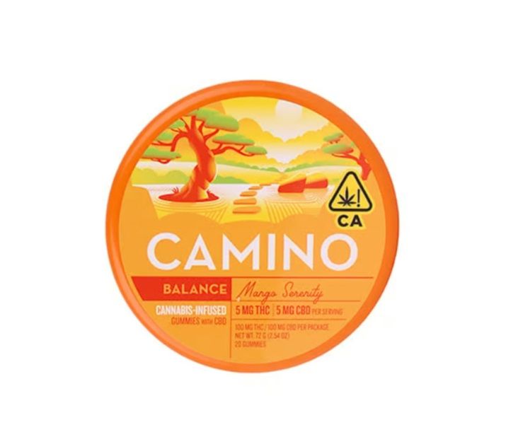 Mango Serenity 1:1 CBD by camino gummies edible at Haven