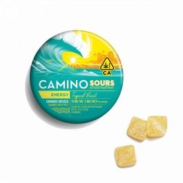 Tropical Burst Sour 2:1 THCv by camino gummies edible at Haven