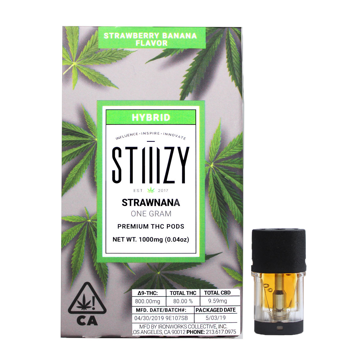 Strawnana by stiiizy cart at Haven