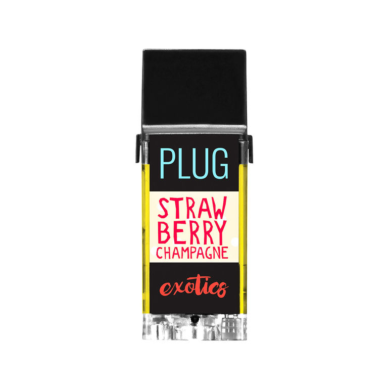 Exotics Strawberry Champagne by plug play cart at Haven