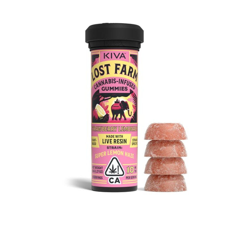 Strawberry Lemonade by lost farm edible at Haven