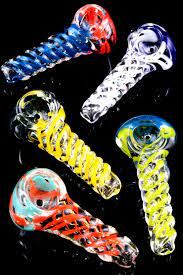 3" Twisted Glass Pipe accessories at Haven