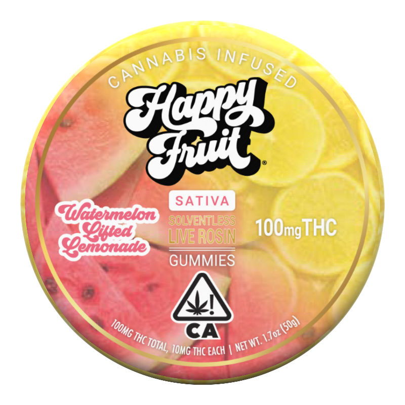 Watermelon Lifted Lemonade Rosin by happy fruit edible at Haven