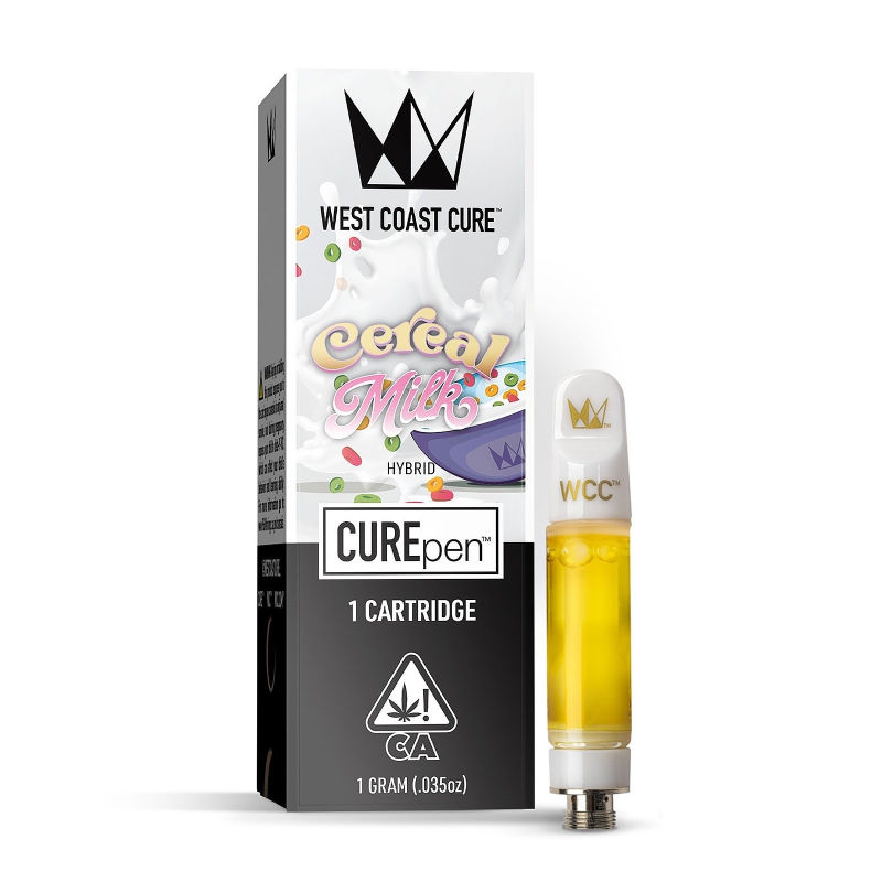 Cereal Milk CUREpen by west coast cure cart at Haven