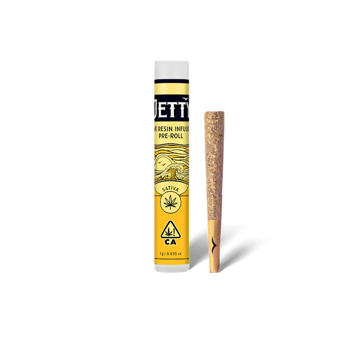 Mimosa x Strawberry Cough LR by jetty extracts preroll at ShowGrow Long Beach Dispensary | Cannabis, Vapes, Edibles & Pickup