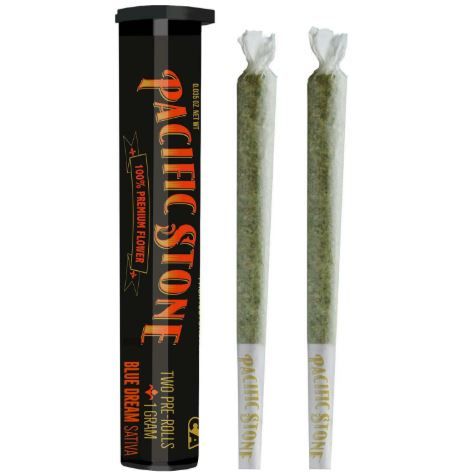Blue Dream 2pks by pacific stone preroll at ShowGrow Long Beach Dispensary | Cannabis, Vapes, Edibles & Pickup