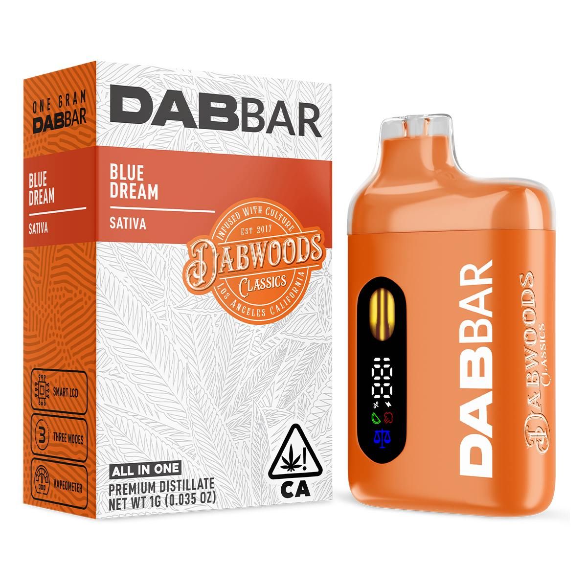Blue Dream by dab bar cart at ShowGrow
