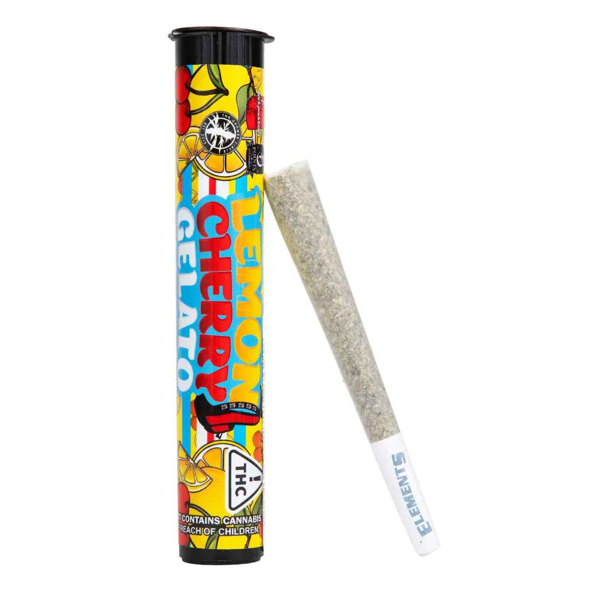 Lemon Cherry Gelato Hash Rosin by backpack boyz preroll at ShowGrow
