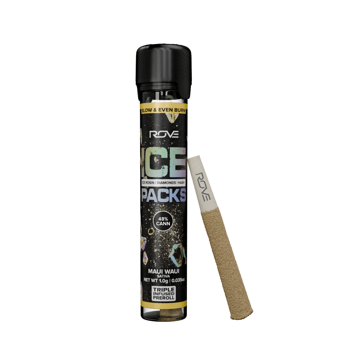 Super Sour Diesel Ice Pack by rove preroll at ShowGrow