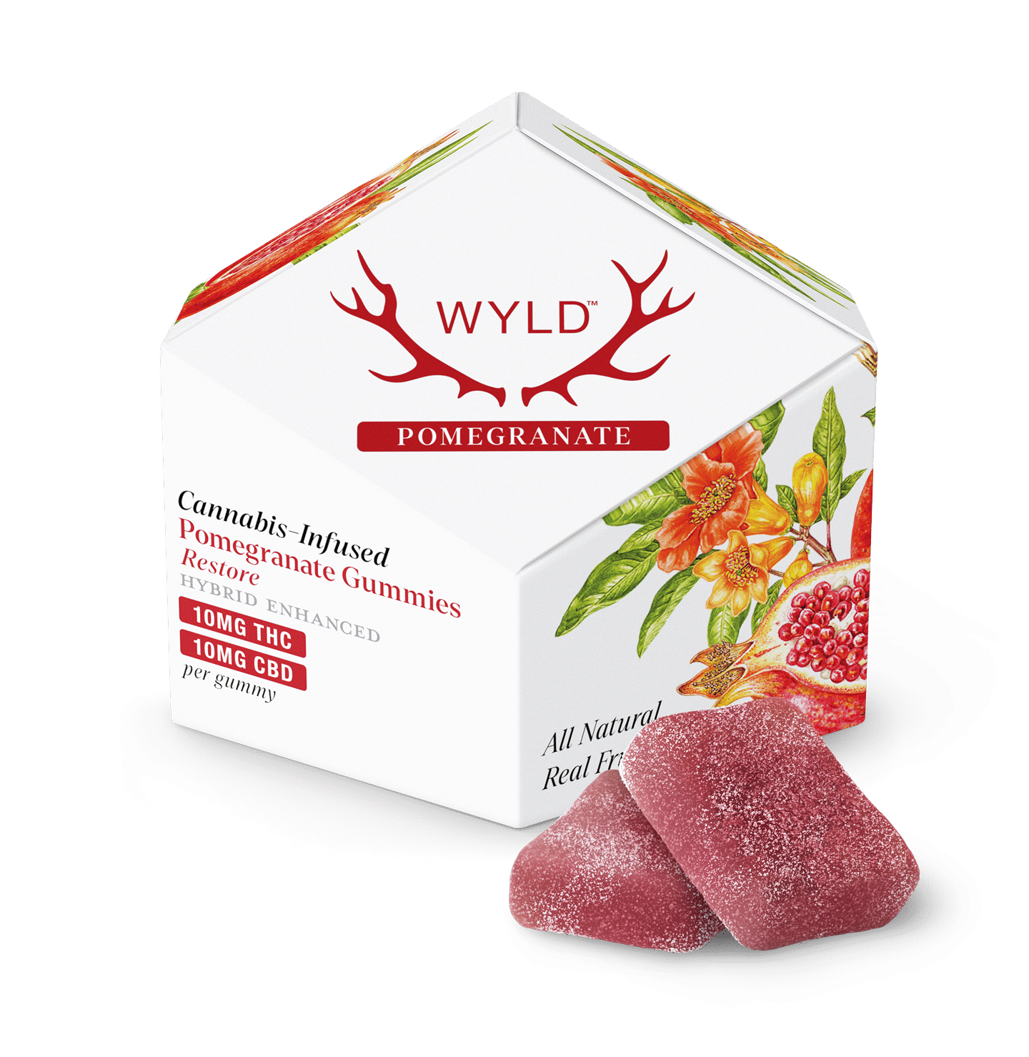Pomegranate 1:1 by wyld edible at ShowGrow Long Beach Dispensary | Cannabis, Vapes, Edibles & Pickup