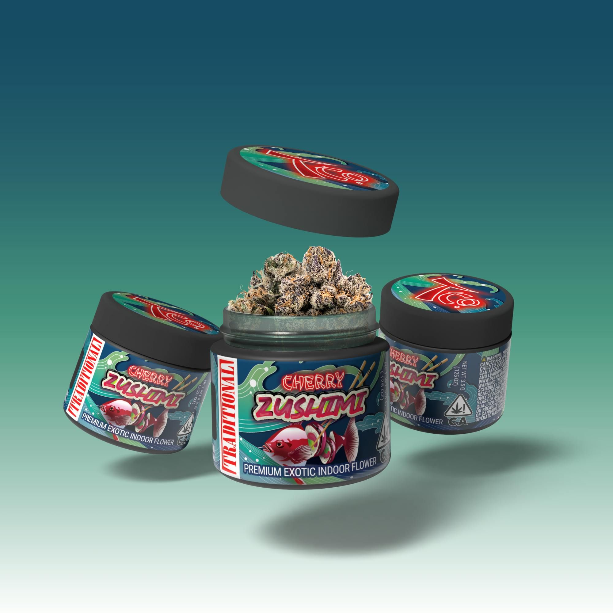 Cherry Zushimi by traditional flower at ShowGrow Long Beach Dispensary | Cannabis, Vapes, Edibles & Pickup