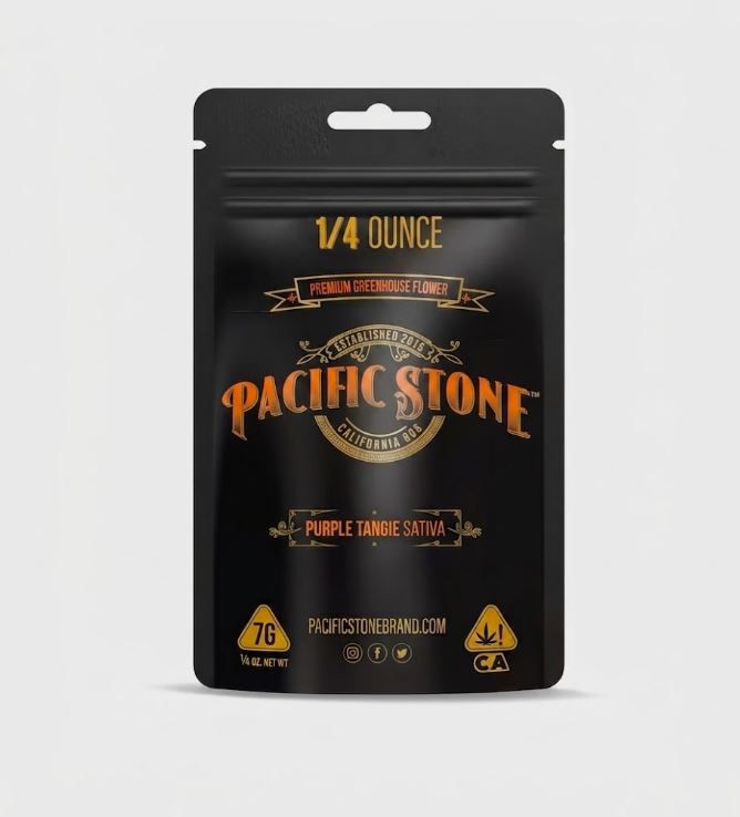 Purple Tangie by pacific stone flower at ShowGrow Long Beach Dispensary | Cannabis, Vapes, Edibles & Pickup