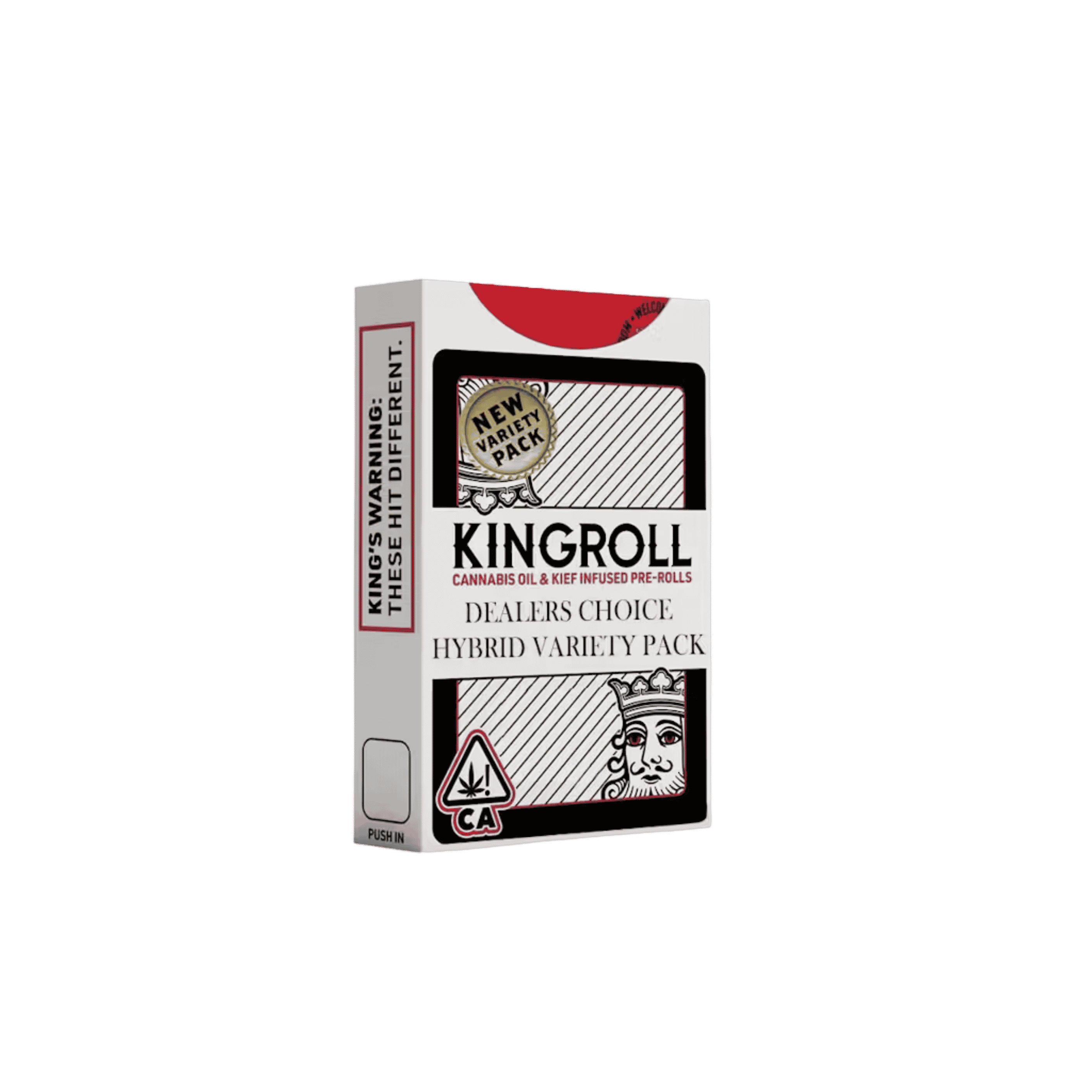 Dealer's Choice Hybrid Variety Mix #5 4pk by kingroll preroll at ShowGrow Long Beach Dispensary | Cannabis, Vapes, Edibles & Pickup