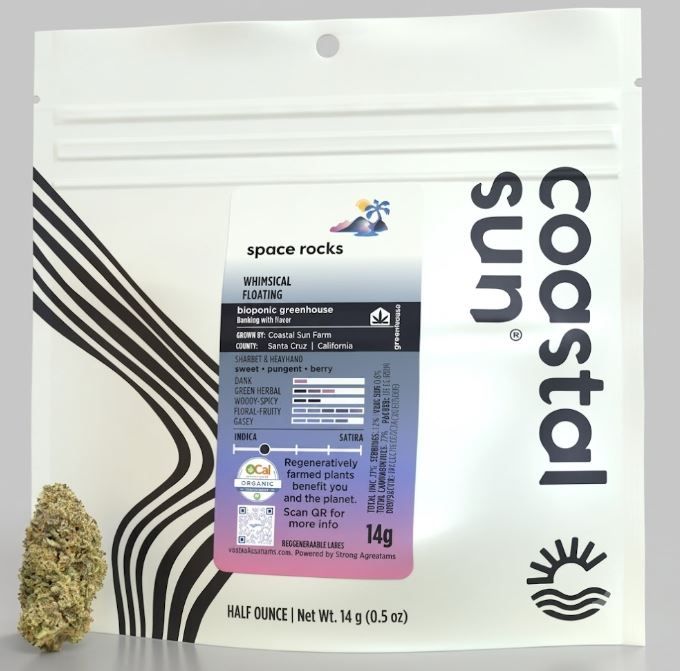 Space Rocks by coastal sun flower at ShowGrow Long Beach Dispensary | Cannabis, Vapes, Edibles & Pickup