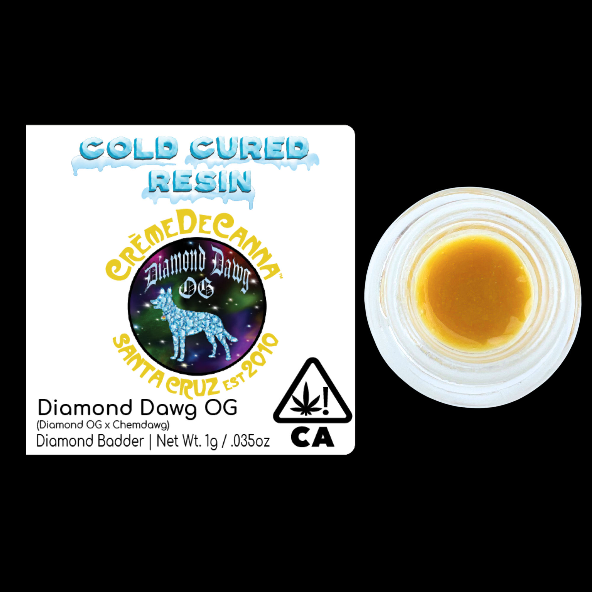 Diamond Dawg OG Diamond Badder by punch extracts concentrate at ShowGrow Long Beach Dispensary | Cannabis, Vapes, Edibles & Pickup