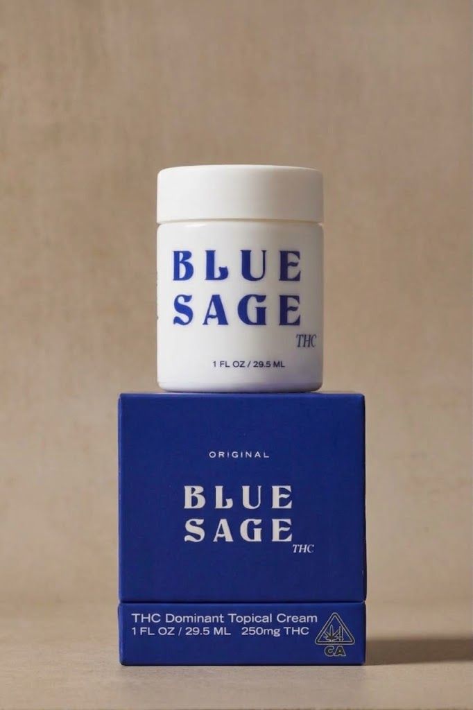 Original Cream by blue sage topical at ShowGrow Long Beach Dispensary | Cannabis, Vapes, Edibles & Pickup
