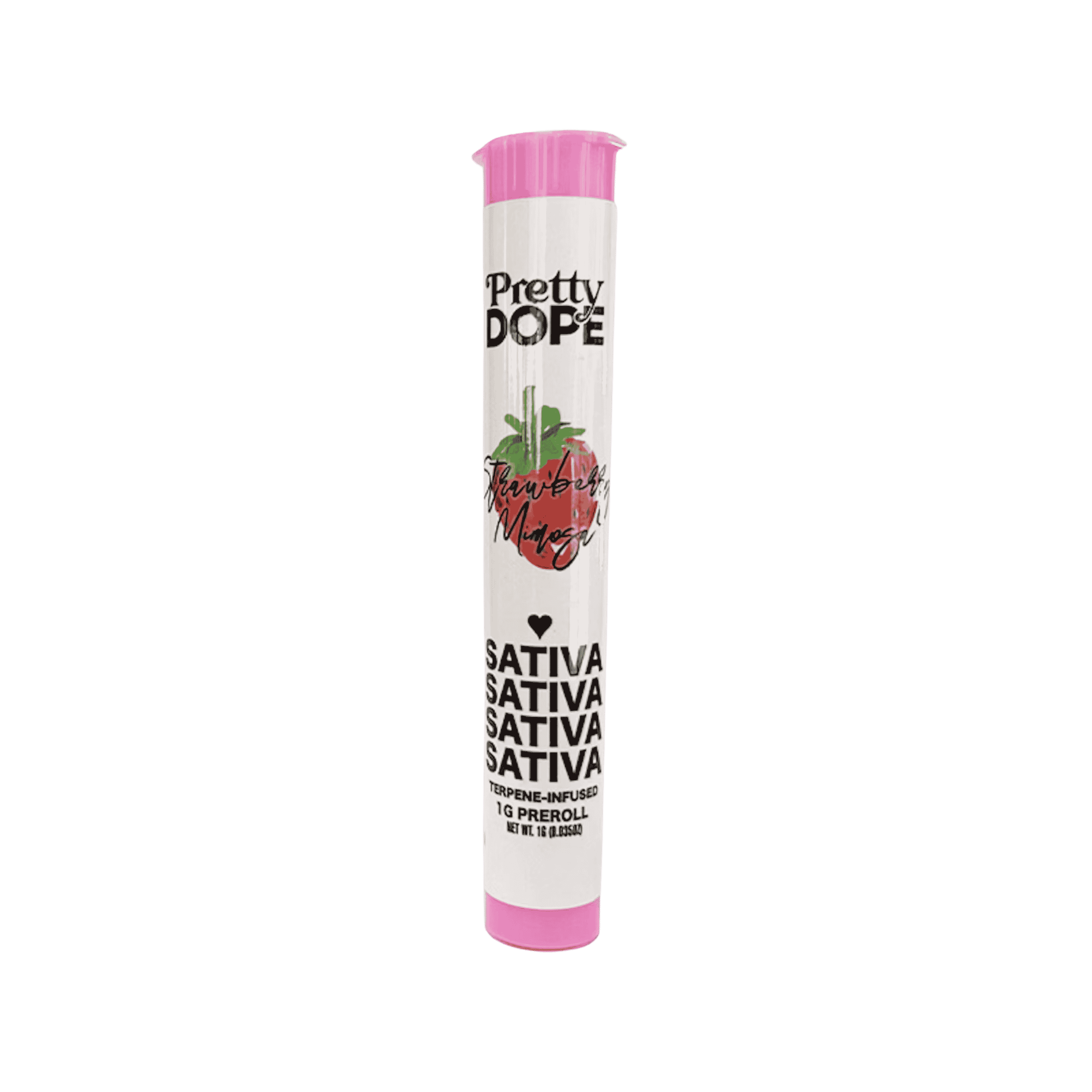 Strawberry Mimosa Terpene- by pretty dope preroll at ShowGrow Long Beach Dispensary | Cannabis, Vapes, Edibles & Pickup