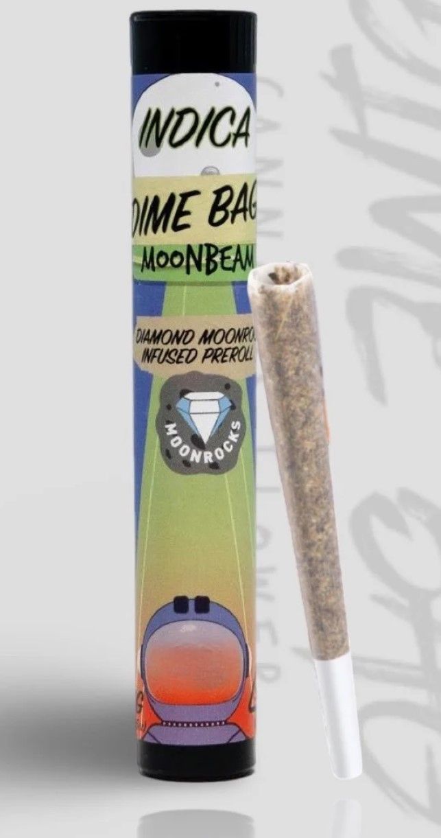 The Purps Moonbeam by dime bag preroll at ShowGrow Long Beach Dispensary | Cannabis, Vapes, Edibles & Pickup