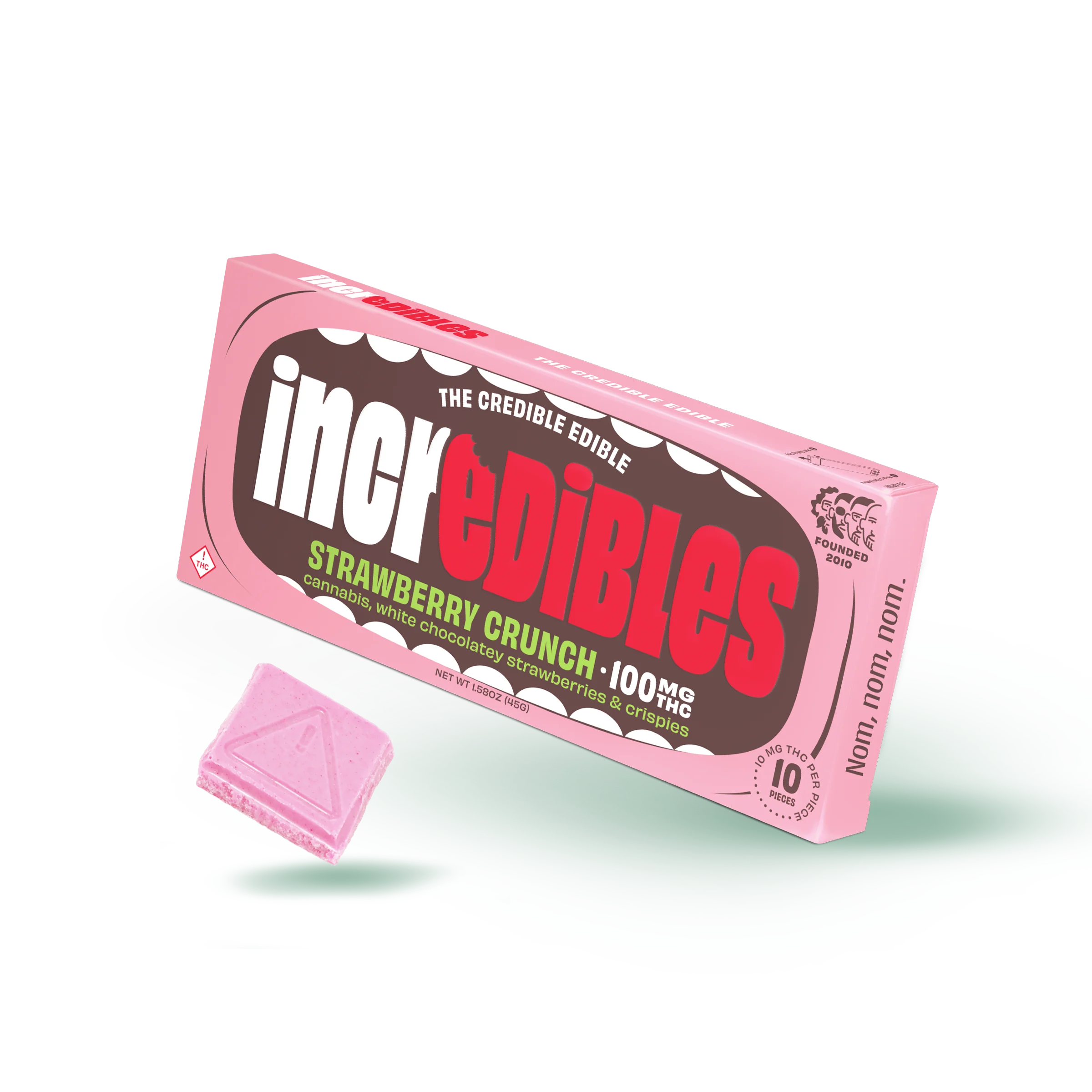 Strawberry Crunch Chocolate Bar by incredibles edible at ShowGrow