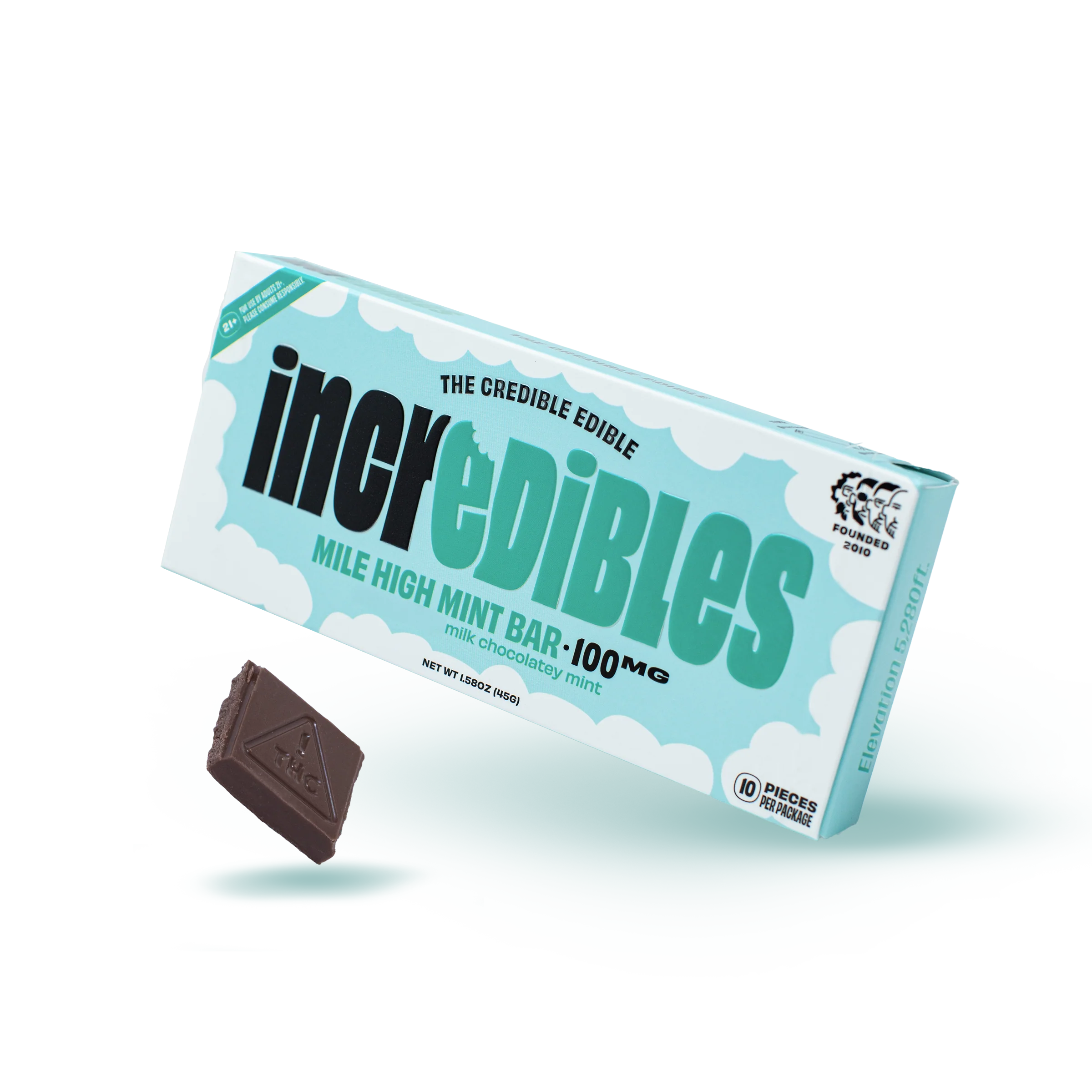 Mile High Mint Chocolate Bar by incredibles edible at ShowGrow