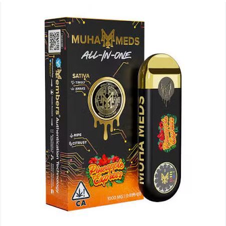 Pineapple Express by muha meds cart at ShowGrow Long Beach Dispensary | Cannabis, Vapes, Edibles & Pickup