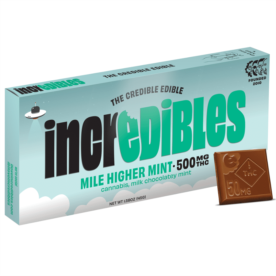 Mile High Mint Chocolate Bar by incredibles edible at ShowGrow