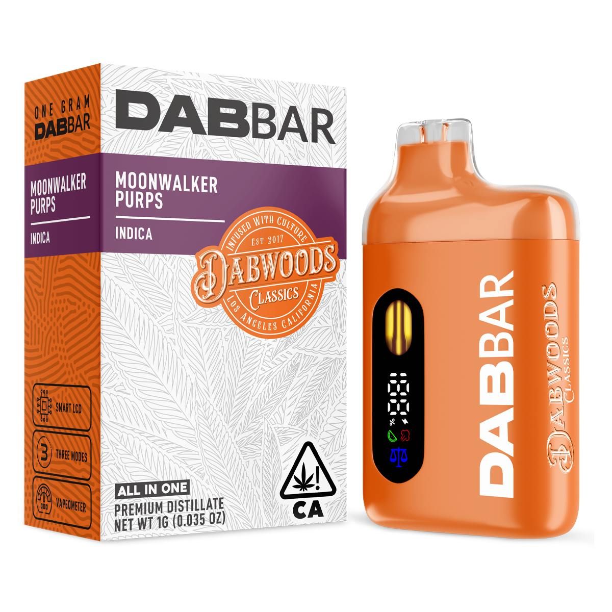 Moonwalker Purps by dab bar cart at ShowGrow