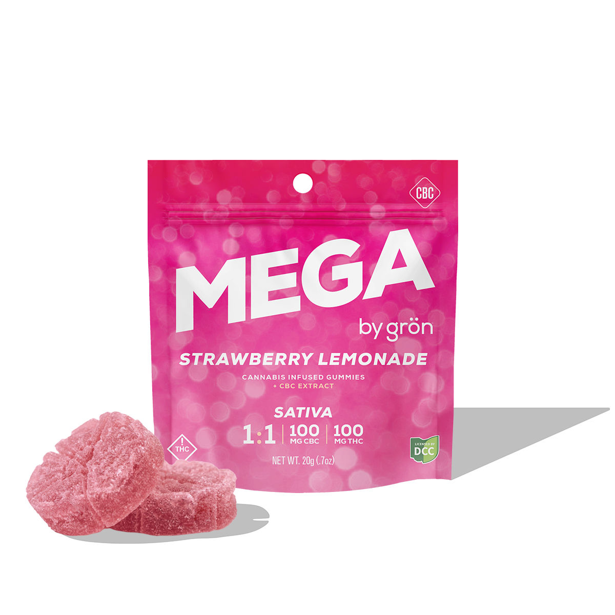 MEGA: Strawberry Lemonade 1:1 CBC by gron edible at ShowGrow