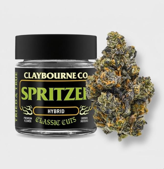 Spritzer by claybourne co. flower at ShowGrow Long Beach Dispensary | Cannabis, Vapes, Edibles & Pickup