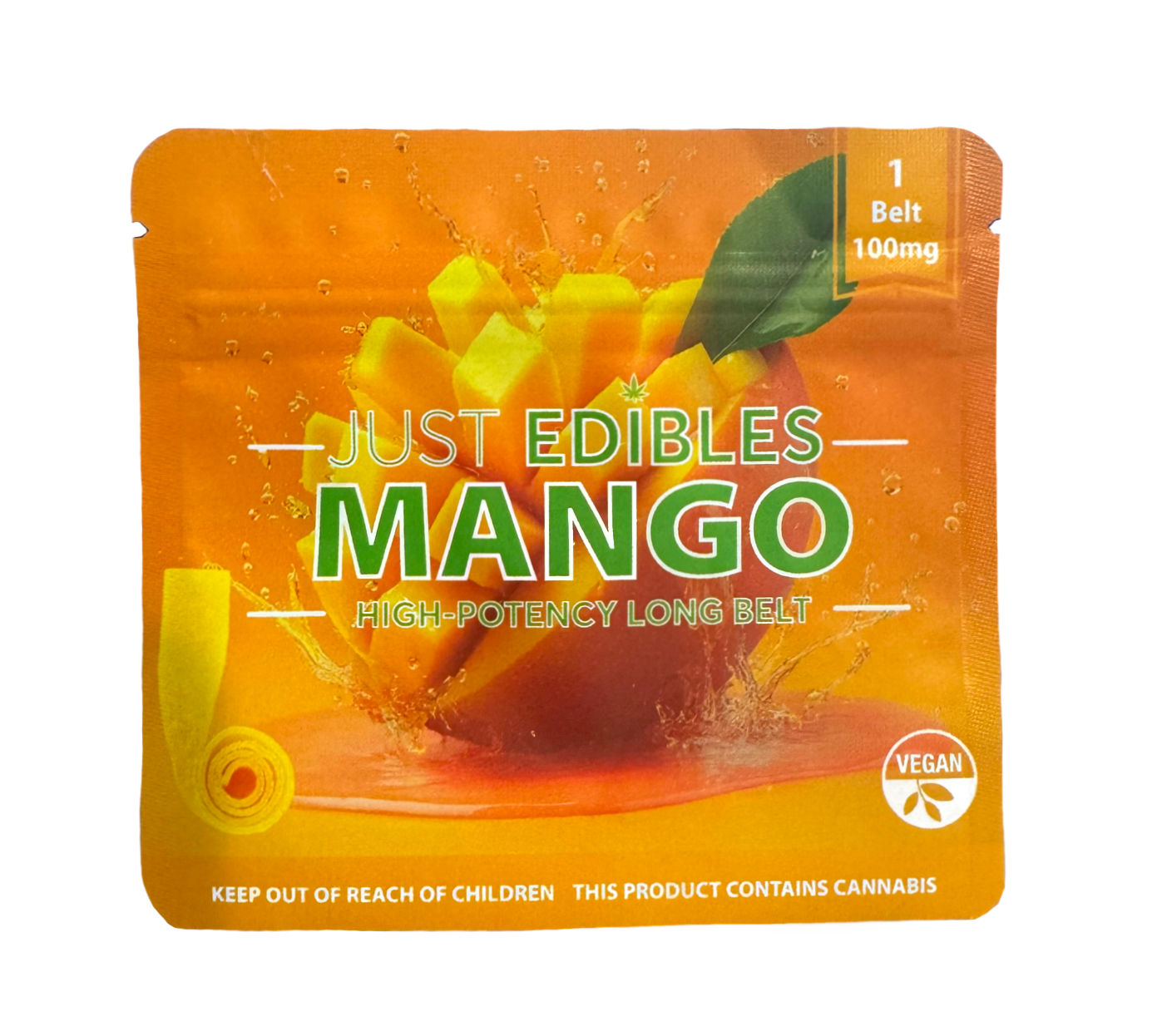 Mango Sour Belt by just edibles edible at ShowGrow
