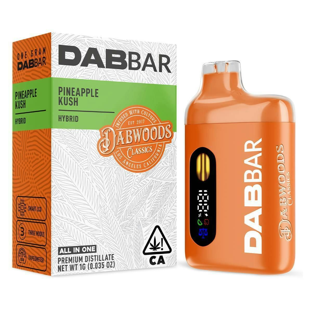 Pineapple Kush by dab bar cart at ShowGrow