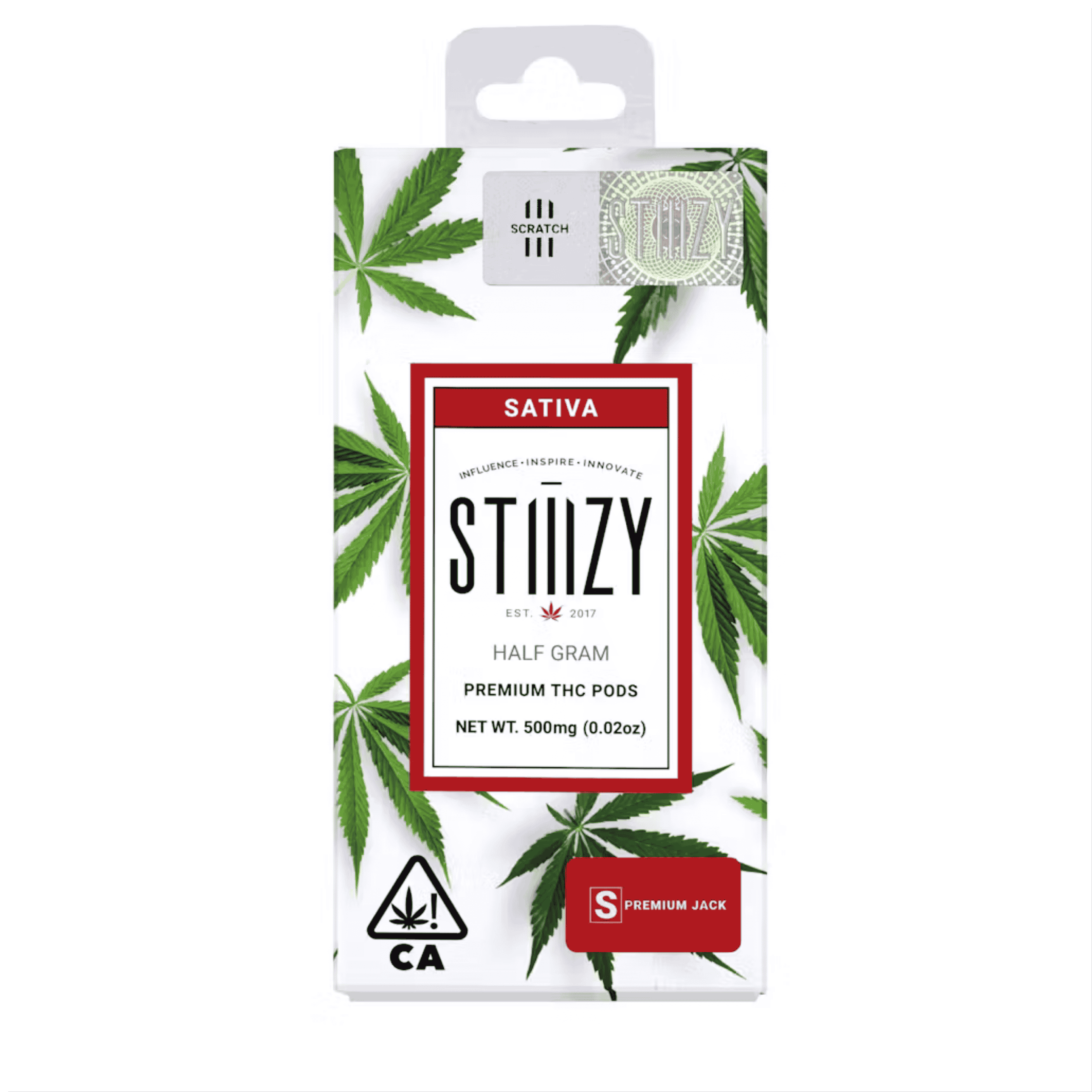 Premium Jack by stiiizy cart at ShowGrow Long Beach Dispensary | Cannabis, Vapes, Edibles & Pickup
