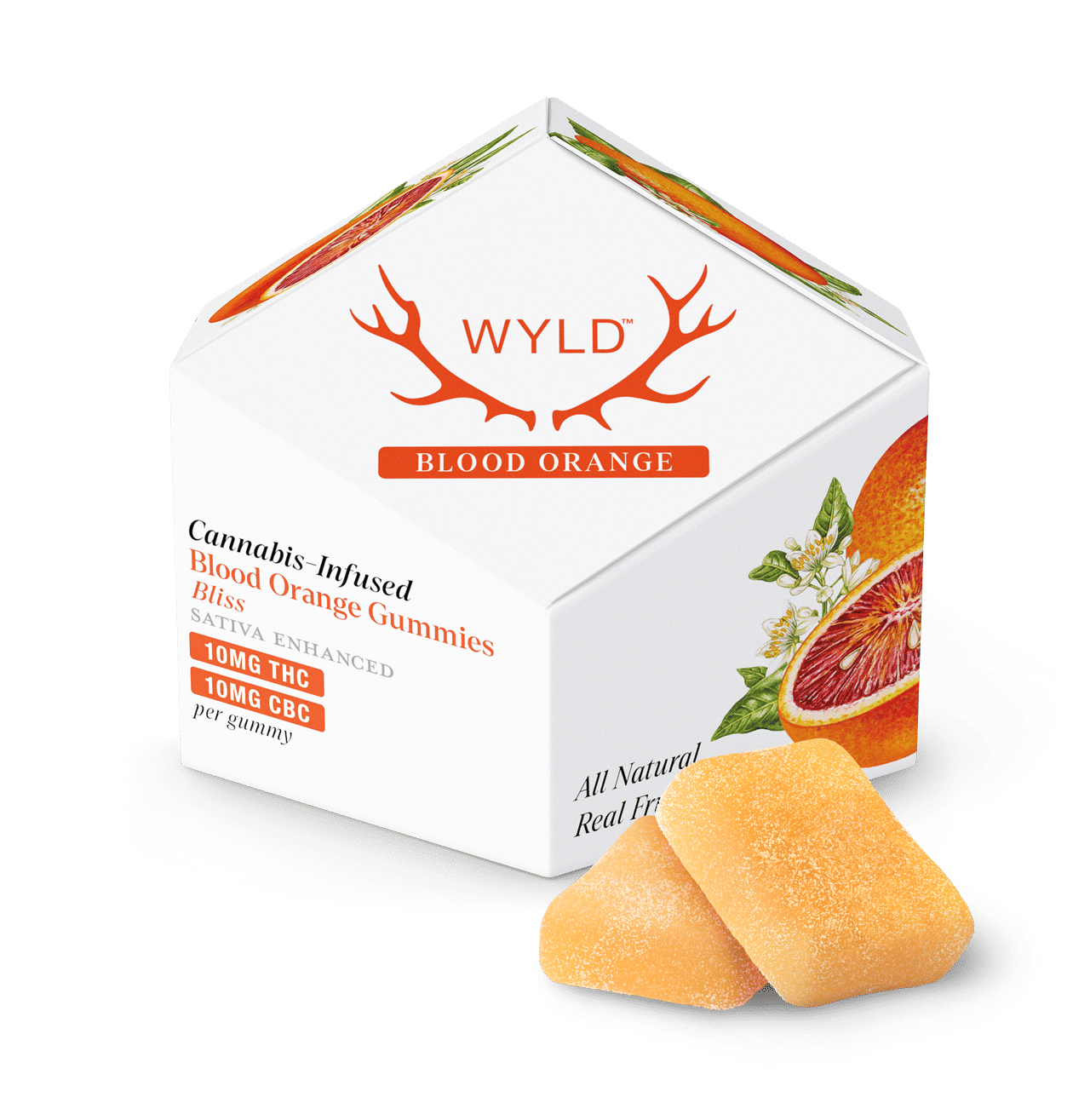 Blood Orange 1:1 Sativa by wyld edible at ShowGrow Long Beach Dispensary | Cannabis, Vapes, Edibles & Pickup