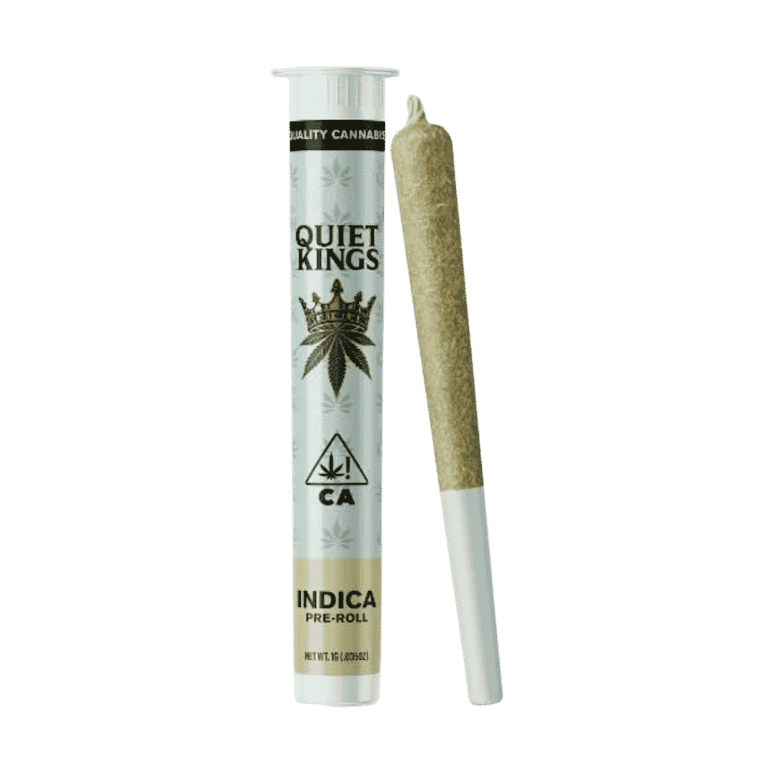 Grape Cake by quiet kings preroll at ShowGrow Long Beach Dispensary | Cannabis, Vapes, Edibles & Pickup