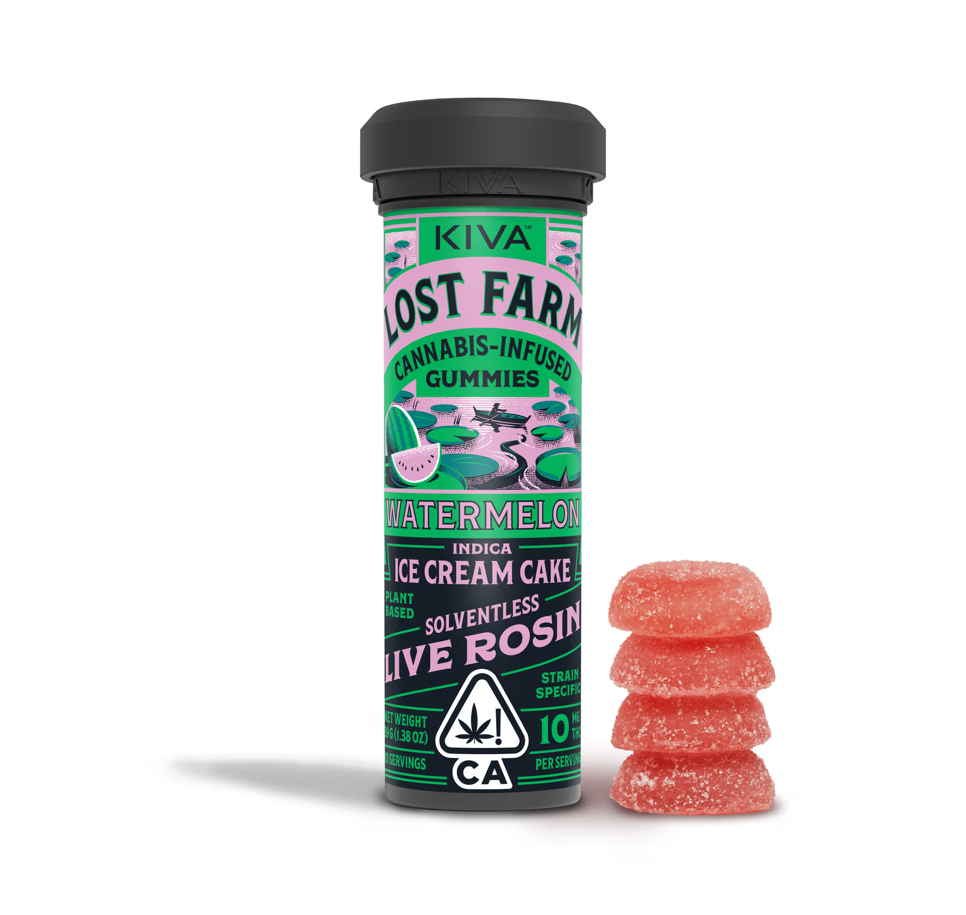 Watermelon Ice Cream Rosin by lost farm edible at ShowGrow Long Beach Dispensary | Cannabis, Vapes, Edibles & Pickup